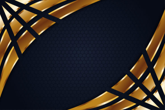 Blue Gold Luxury Background: Modern Elegance for Designers