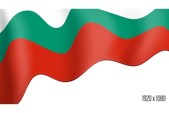 Bulgaria Country Flag Realistic Independ: A Dynamic Design Asset