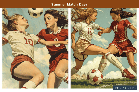 Capturing Motion: Visual Storytelling with Summer Match Days