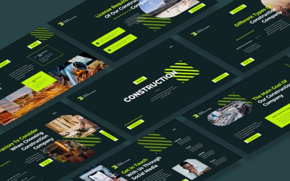 Construction Google Slides Template: Build Impactful Presentations