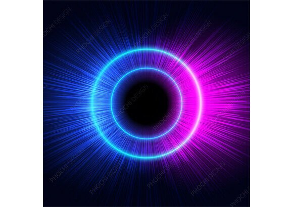 Futuristic High Energy Neon Light Circle: A Designer's Guide